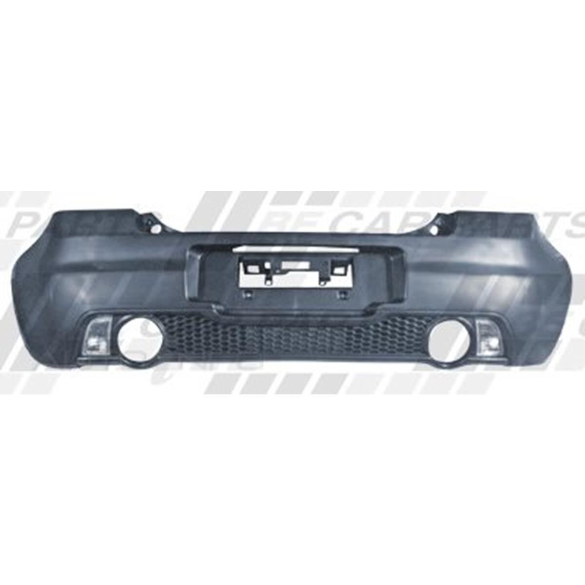 REAR BUMPER - W/FOG LAMP, , scanz_hi-res