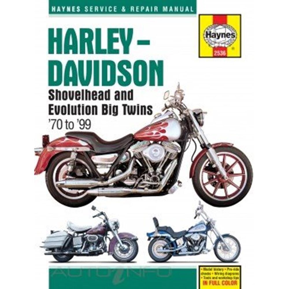 Haynes Repair Manual Harley Davidson Shovelhead And Evolution M2536 Supercheap Auto New Zealand