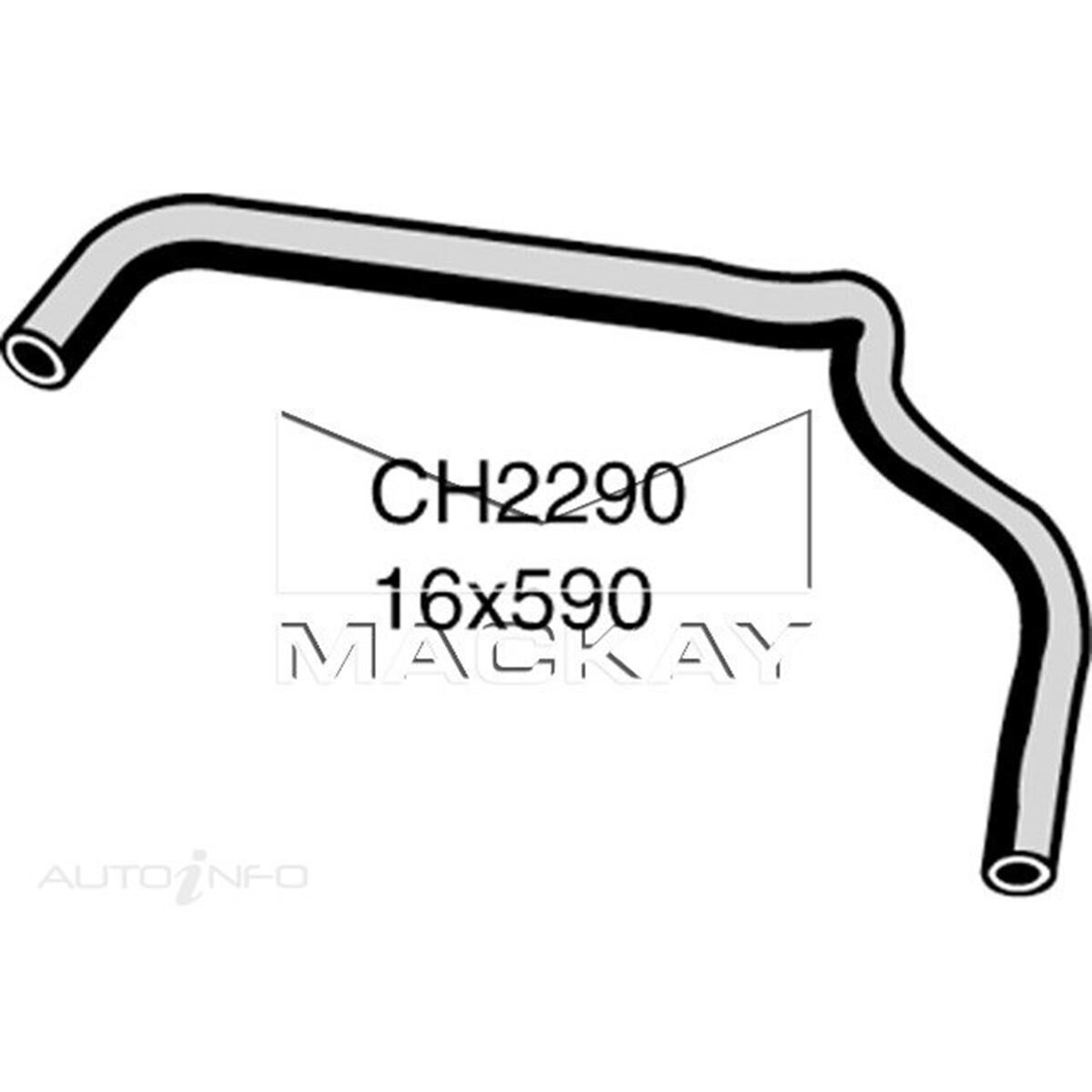 HEATER HOSE  - NISSAN PATROL GU - 2.8L I6 TURBO DIESEL - MANUAL & AUTO, , scanz_hi-res
