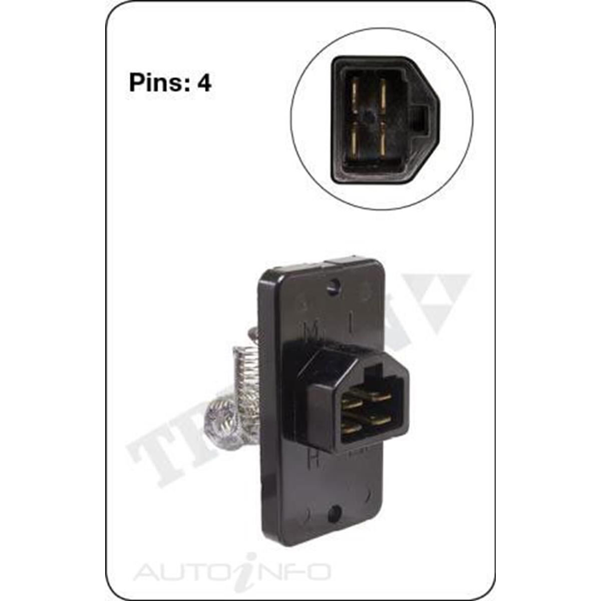 TRIDON HEATER FAN RESISITOR, , scanz_hi-res