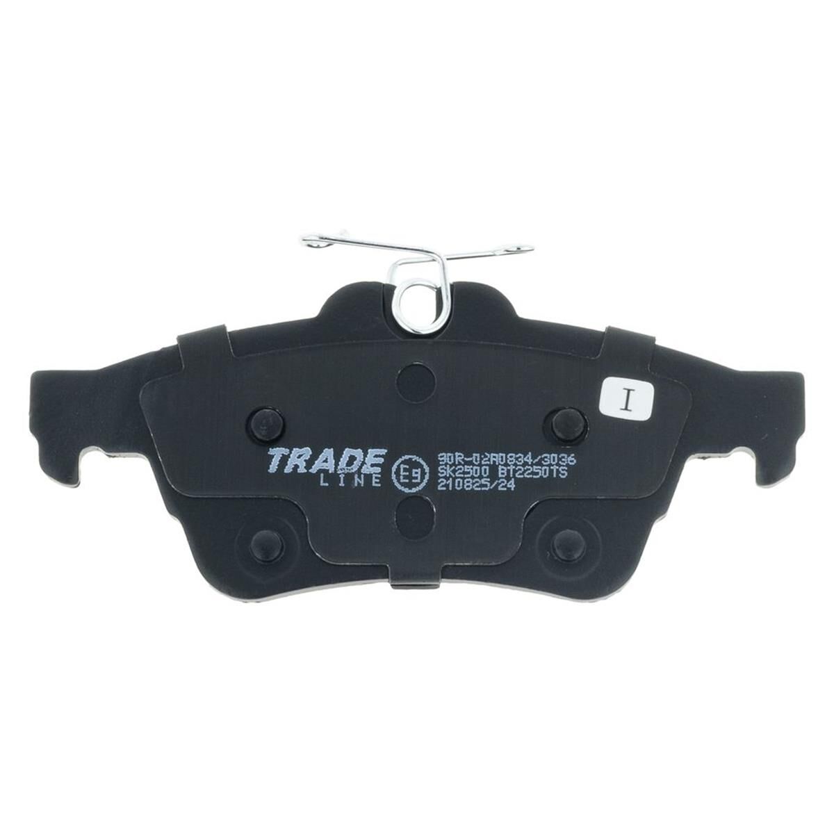 TRADELINE BRAKE PAD SET REAR FORD FOCUS III 1.6 DCI 2011-, , scanz_hi-res