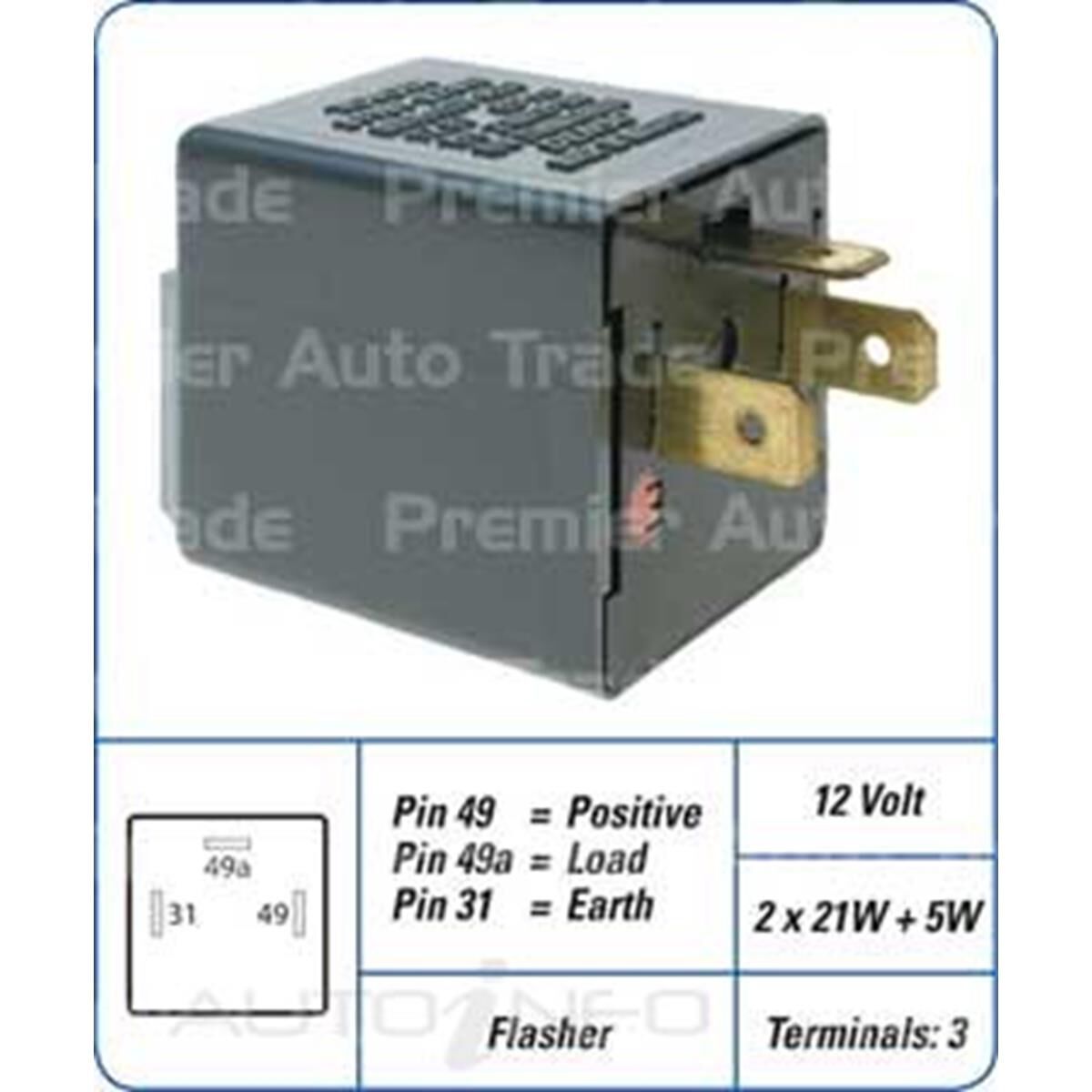 TOY 3PIN FLSHER 81981-02010, , scanz_hi-res