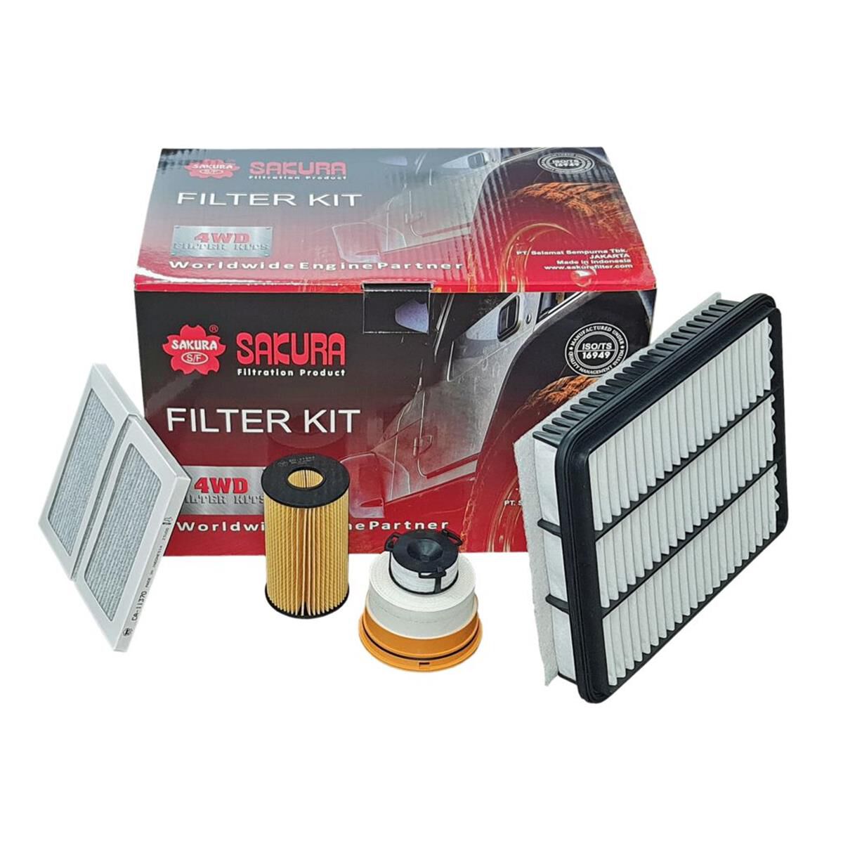 FILTER KIT OIL AIR FUEL CABIN, , scanz_hi-res