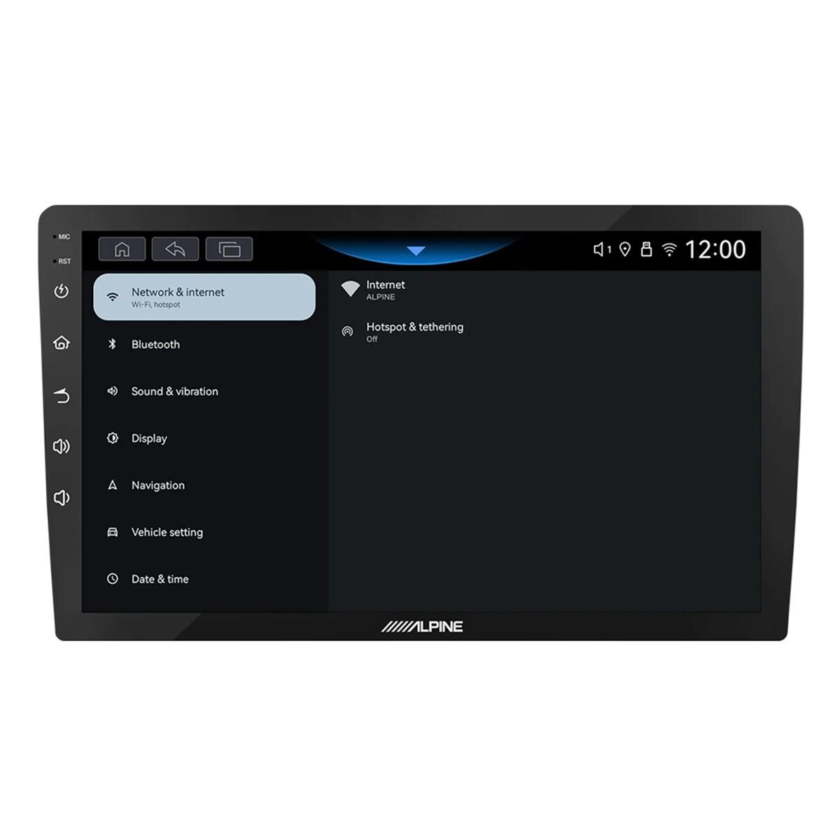 ALPINE HEAD UNIT 9" MIRROR LINK MULTIMEDIA RECEIVER WITH ALPINE OS (RAM4/64GB), , scanz_hi-res