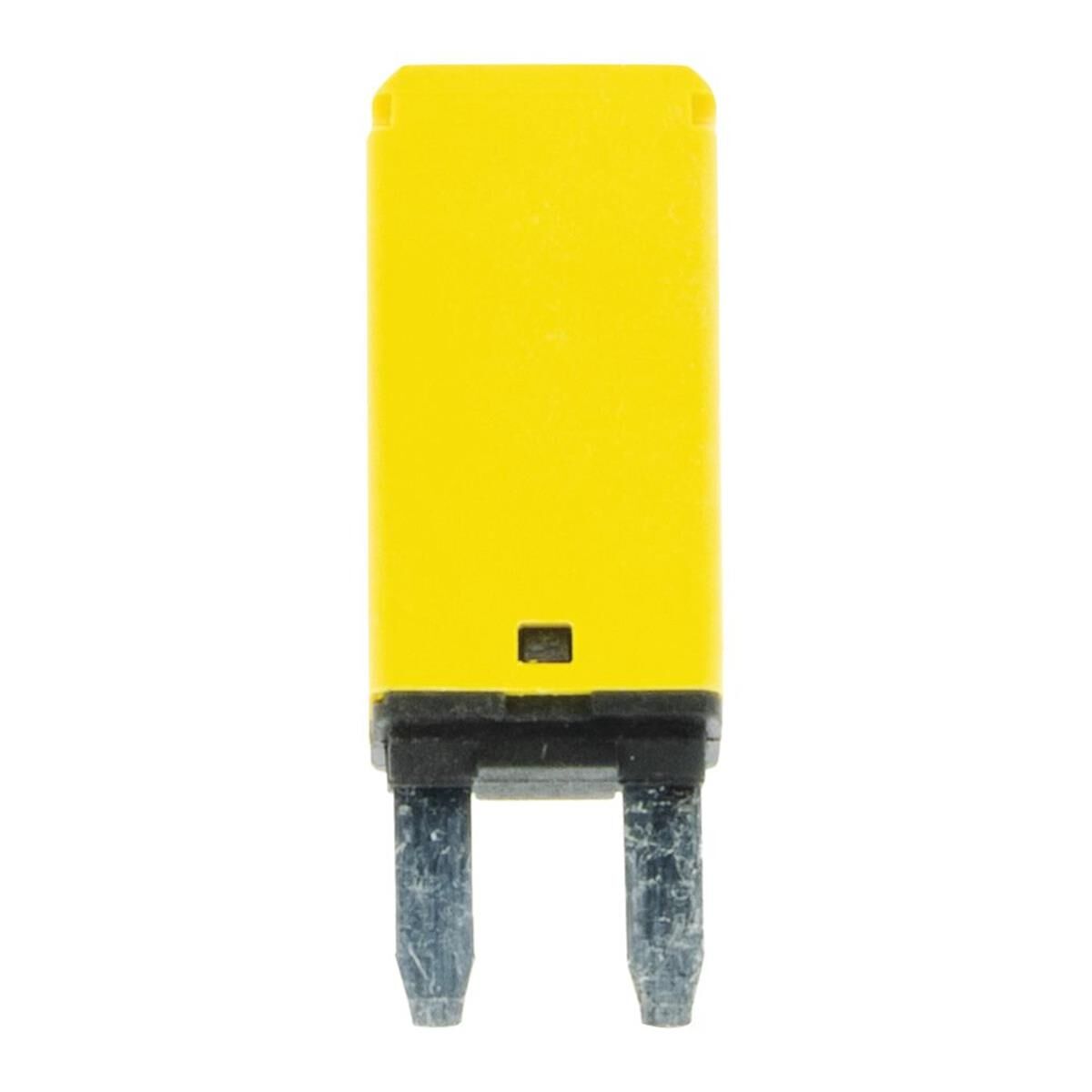 PKT 1 CIRCUIT BREAKER 233 SER TYPE1 MINI BLADE PLUG IN 20a YELLOW JAYLEC, , scanz_hi-res