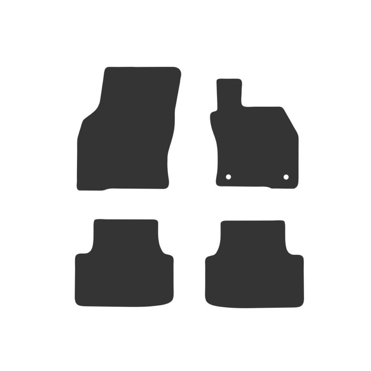 LUXURY CARPET CAR MATS FOR CUPRA LEON SPORTSTOURER (4TH GEN) 2021 ONWARDS, , scanz_hi-res