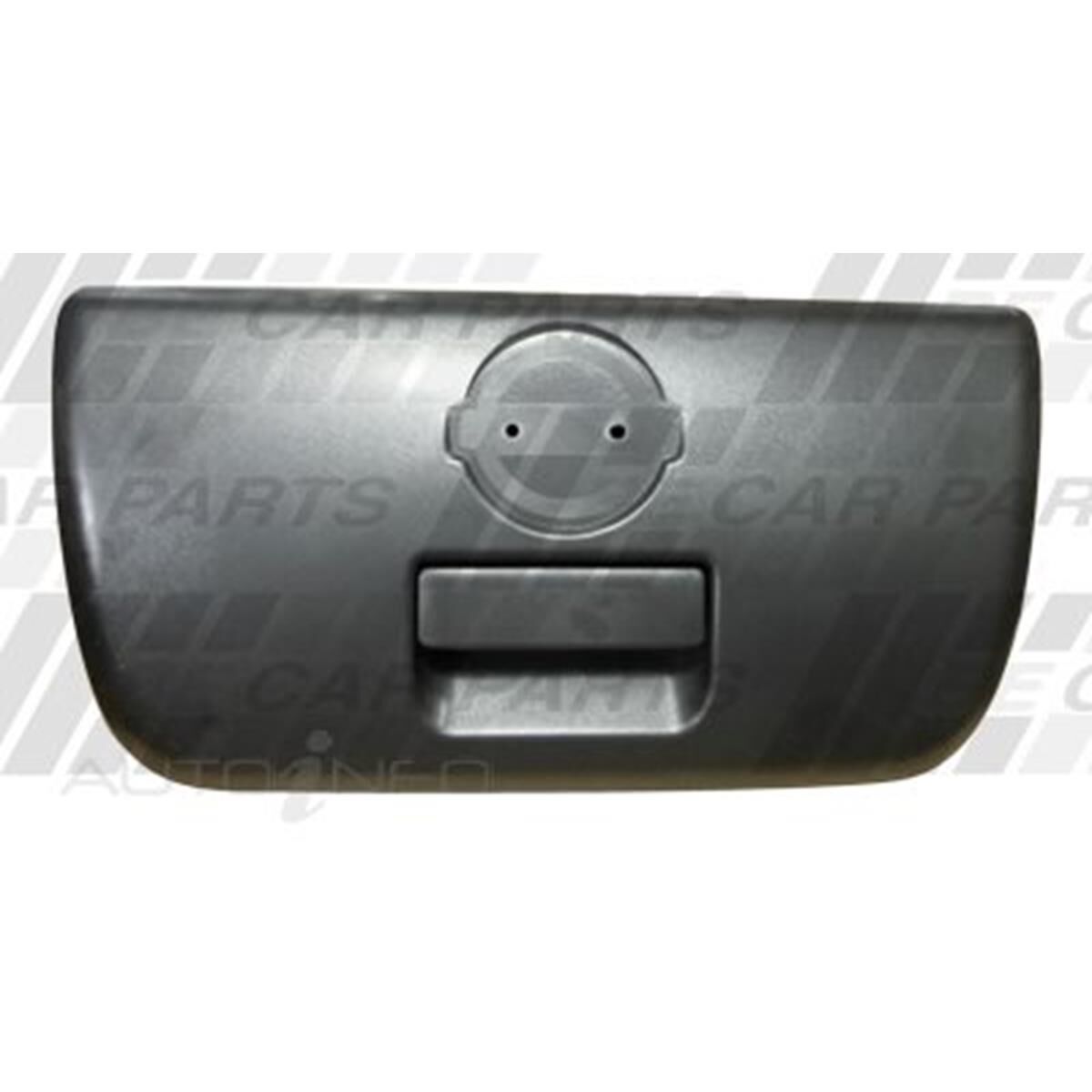 TAILGATE HANDLE - BLACK - NON LOCKING TYPE, , scanz_hi-res