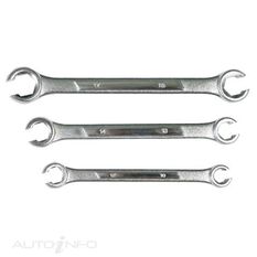 TOLEDO FLARE NUT WRENCH SET SAE 3PCE, , scanz_hi-res