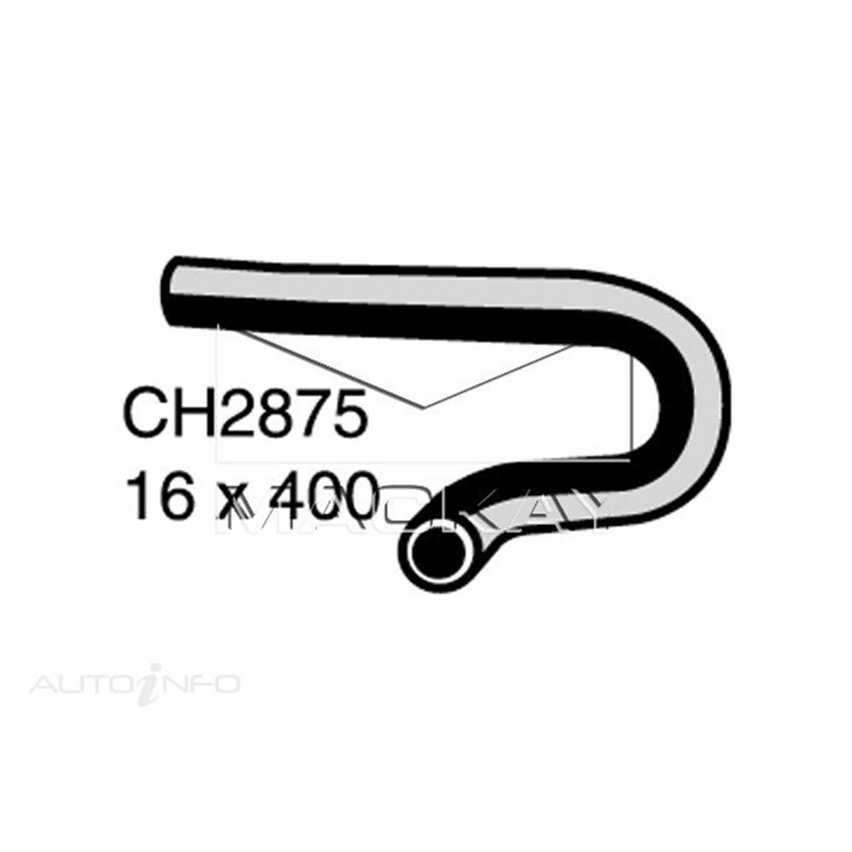 HEATER HOSE  - TOYOTA LANDCRUISER HDJ100R - 4.2L I6 TURBO DIESEL - MANUAL & AUTO, , scanz_hi-res