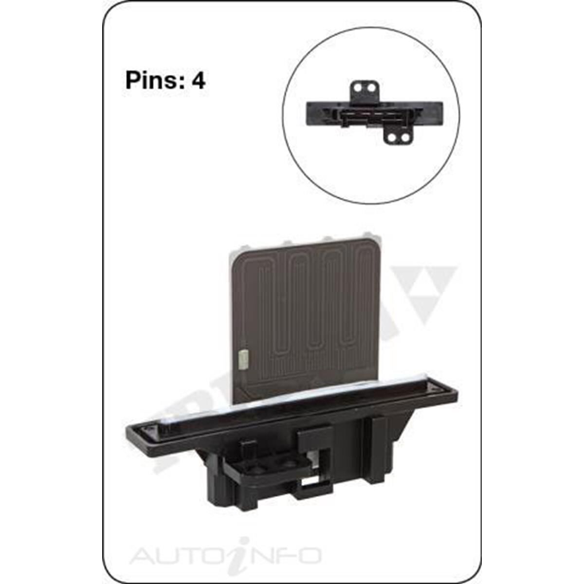 TRIDON HEATER FAN RESISITOR, , scanz_hi-res