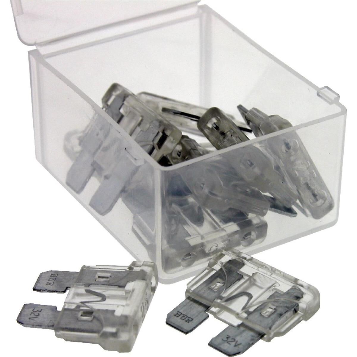 PKT 10 BLADE FUSE 25AMP, , scanz_hi-res