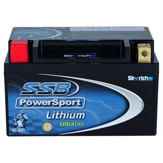 MOTORCYCLE AND POWERSPORTS BATTERY LITHIUM ION 12V 290CCA BY SSB LIGHTWEIGHT LITHIUM ION PHOSPHATE, , scanz_hi-res