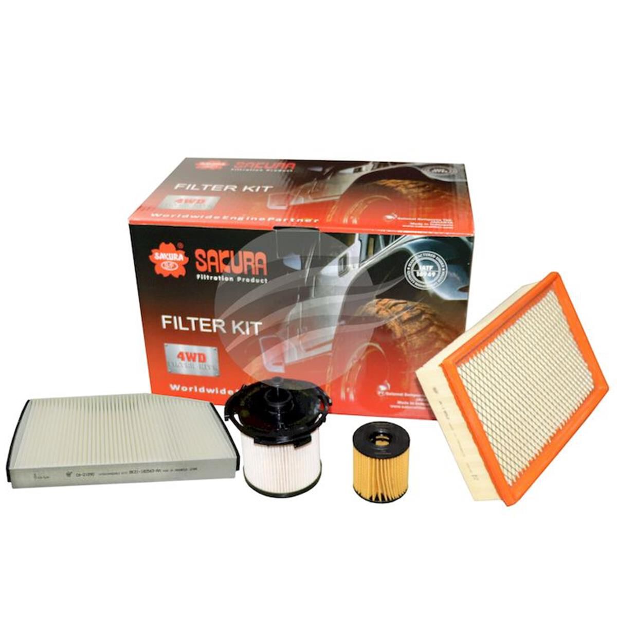 FILTER KIT OIL AIR FUEL CABIN, , scanz_hi-res