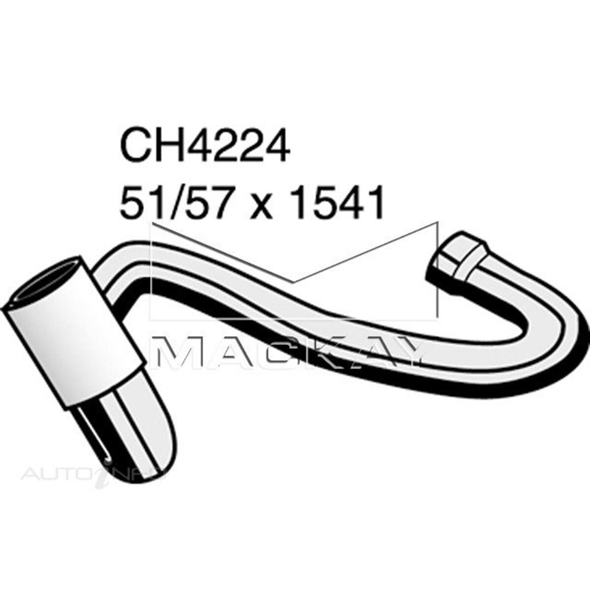 TURBOCHARGER INTERCOOLER HOSE  - FORD FALCON BA - 4.0L I6 TURBO PETROL - MANUAL & AUTO, , scanz_hi-res