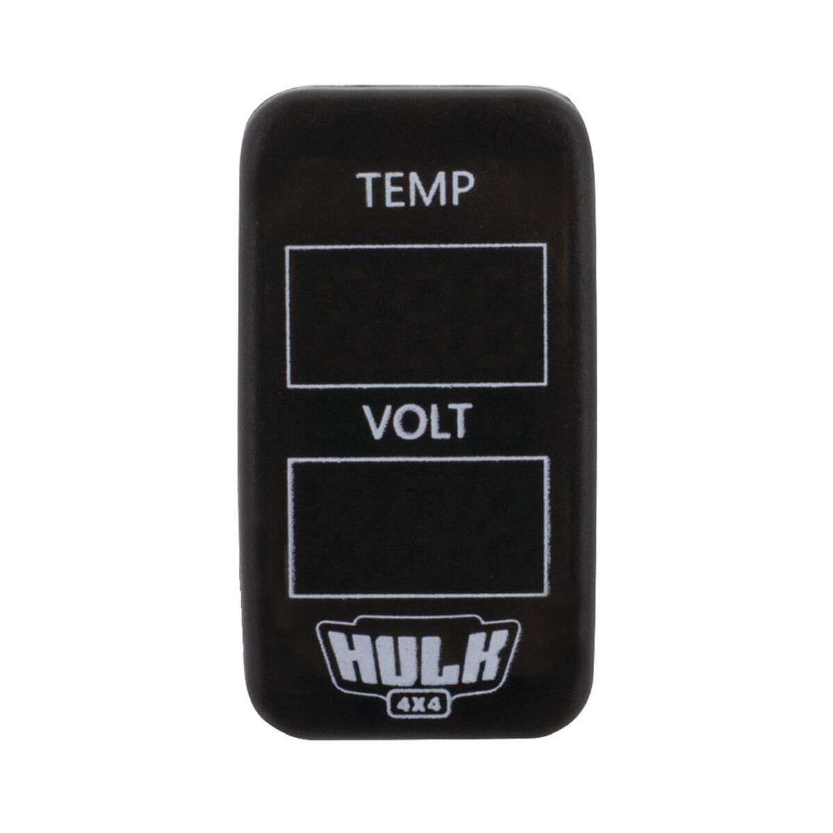 TEMP & VOLTMETER OE RPL T/S EARLY TOYOTA WHITE & BLUE LED 40 x 22mm, , scanz_hi-res