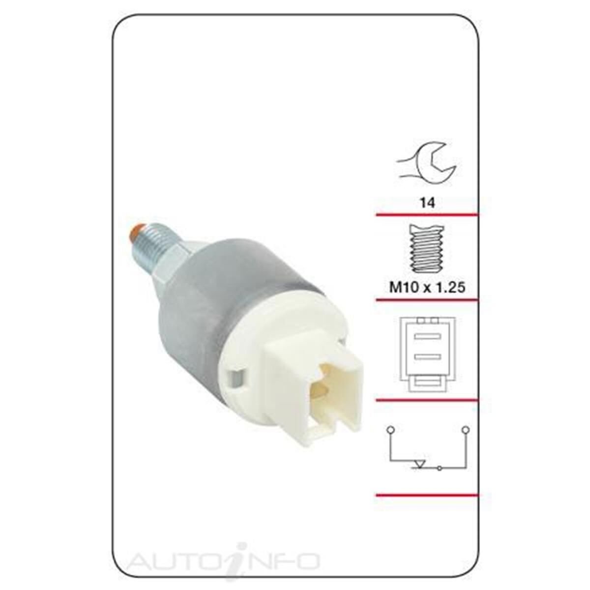 (TBS1062) BRAKE LIGHT SWITCH, , scanz_hi-res