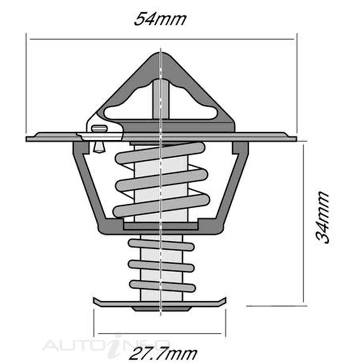 TRIDON THERMOSTAT BLISTERED (HIGH FLOW), , scanz_hi-res