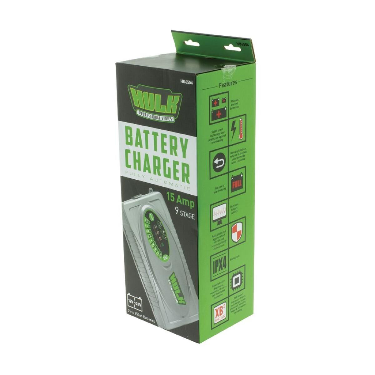 BATTERY CHARGER 12/24V 9 STAGE 15amp FULLY AUTOMATIC, BOOST & SUPPLY FESSIONAL, , scanz_hi-res