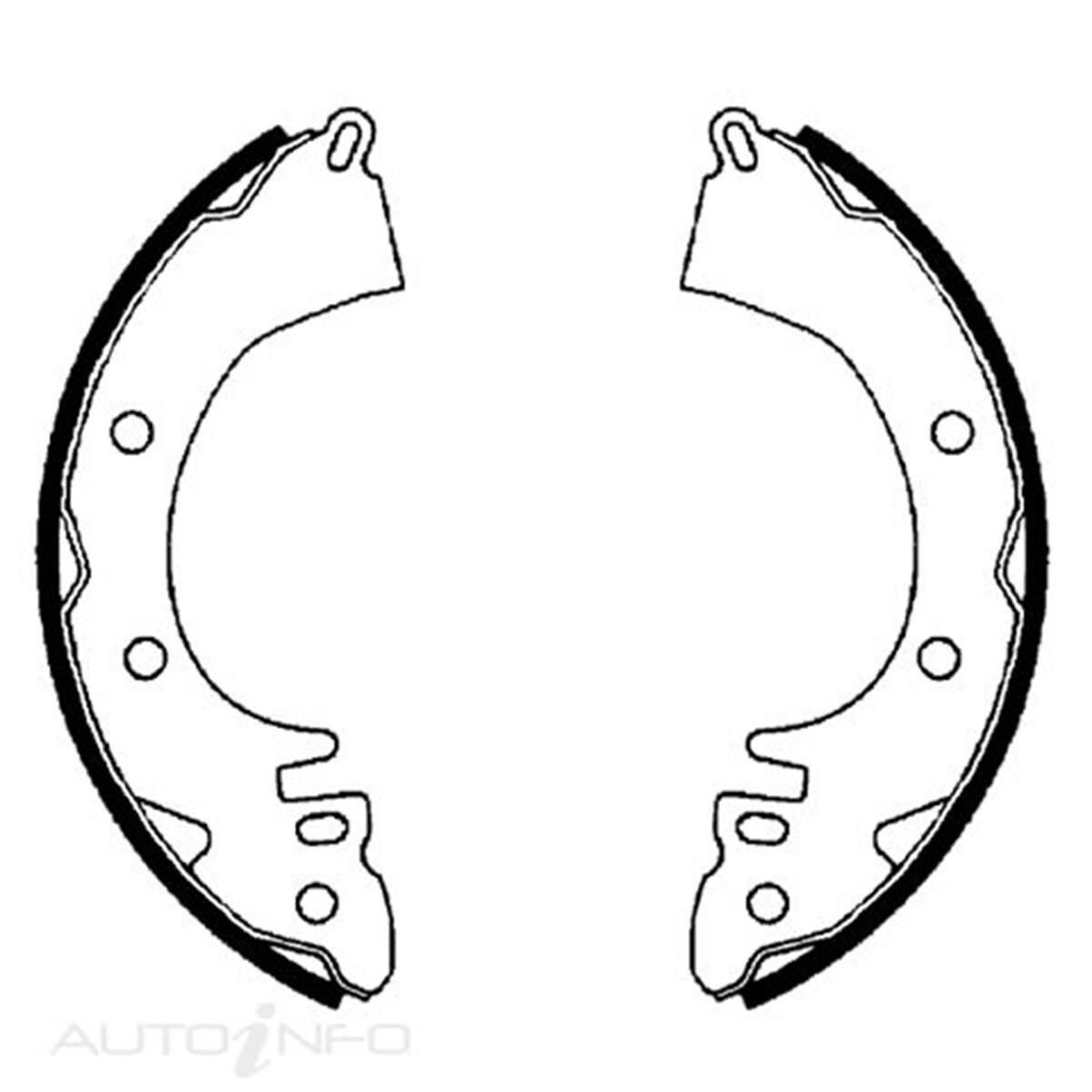 BENDIX BRAKE SHOES, , scanz_hi-res