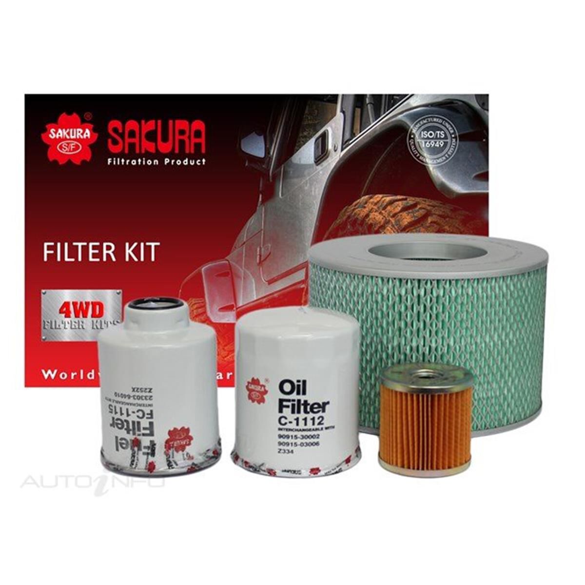 FILTER KIT OIL AIR FUEL TOYOTA, , scanz_hi-res