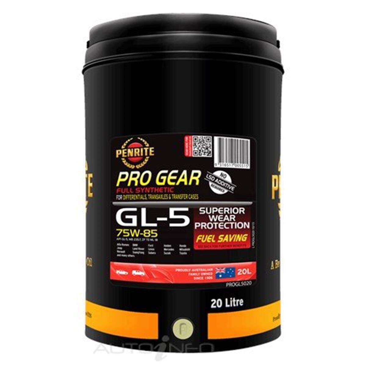 PRO GEAR GL5 75W85 20L, , scanz_hi-res