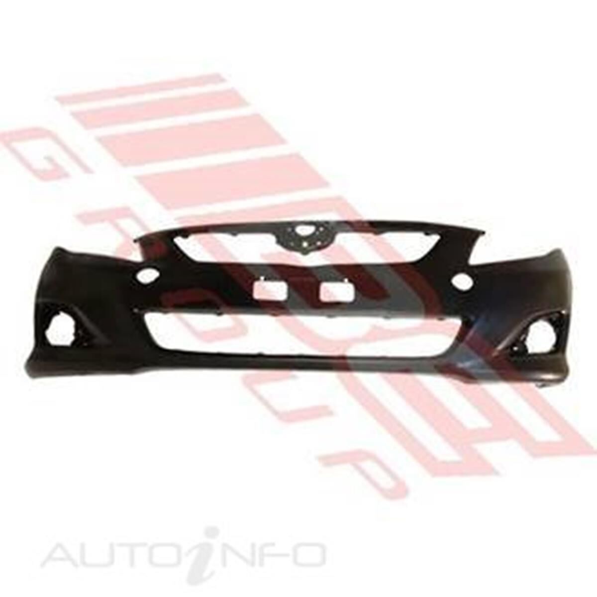 FRONT BUMPER - W/FOG & TOW HOLE - W/O SENSOR, , scanz_hi-res