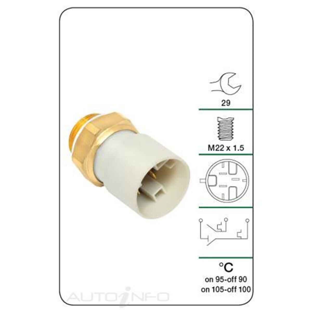 TRIAUS THERMO FAN SWITCH, , scanz_hi-res