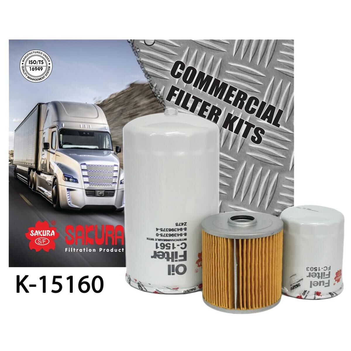 TRUCK FILTER KIT ISUZU 6HK1 6HE1 TURBO SITEC 190 220  230 255, , scanz_hi-res