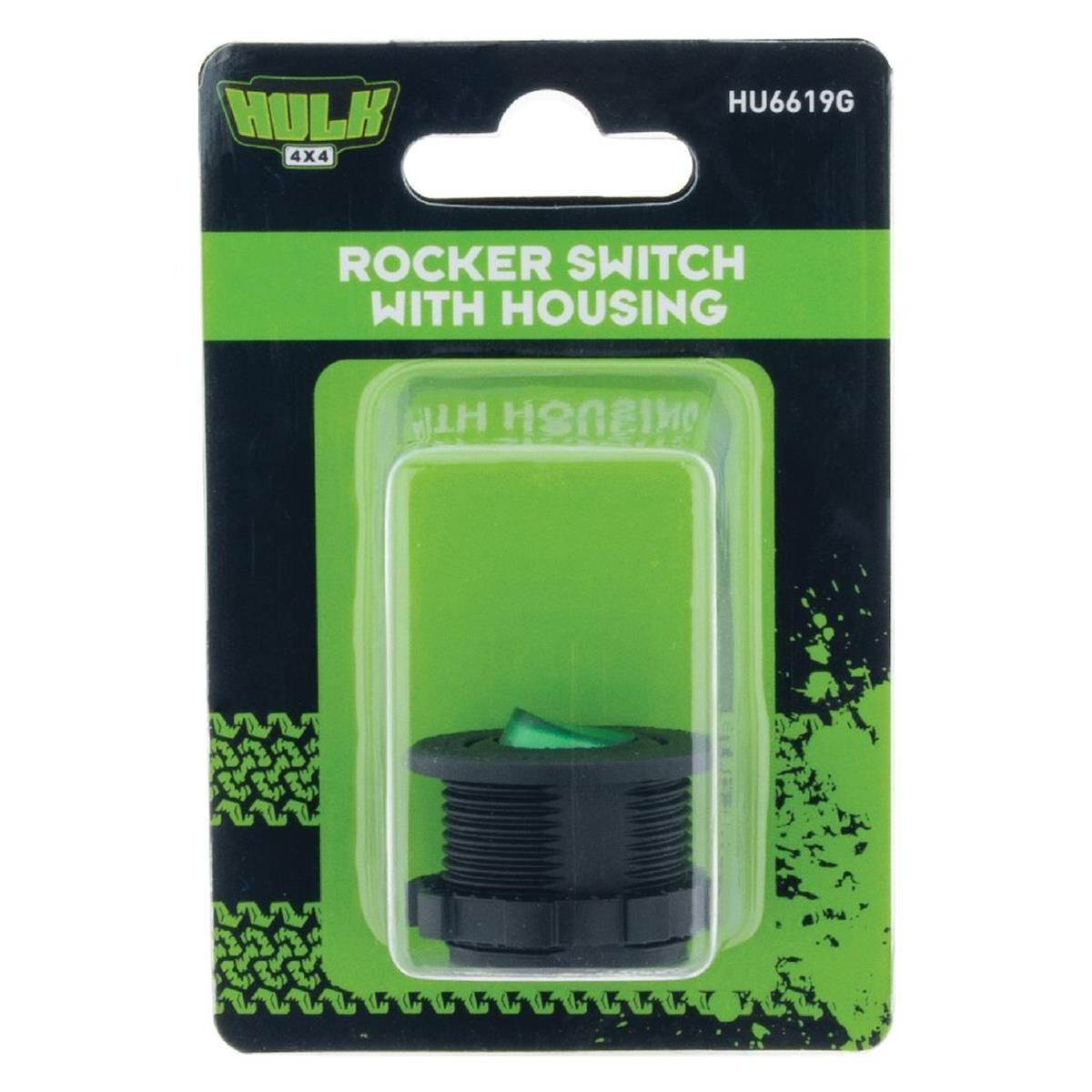 ROCKER SWITCH GREEN LED 12V T/S FLUSH & SURFACE MOUNT HOUS 12V ONLY 16a, , scanz_hi-res