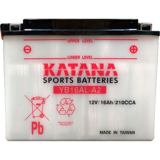 YB16AL-A2 Katana Motorcycle Battery, , scanz_hi-res