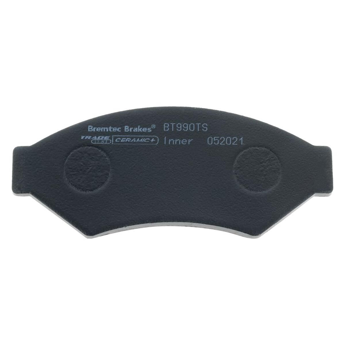 TRADE-LINE BRAKE PADS SET TROJAN CALIPER DB663, , scanz_hi-res