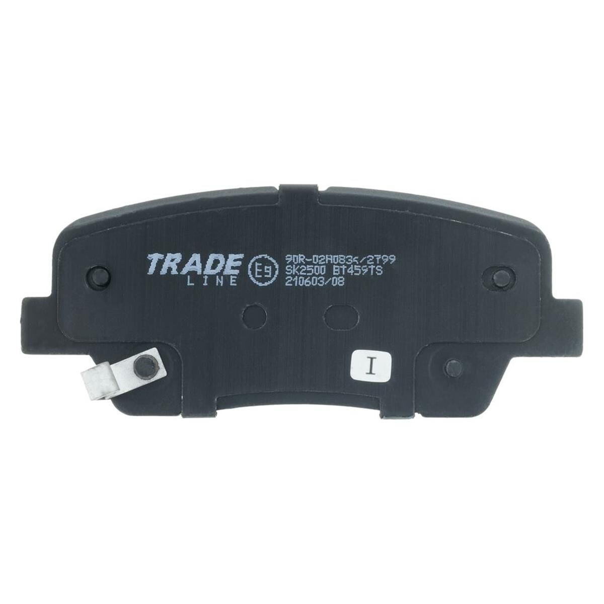 TRADE-LINE BRAKE PAD REAR SET SANTA FE, GENESIS KIA SORENTO DB2178, , scanz_hi-res