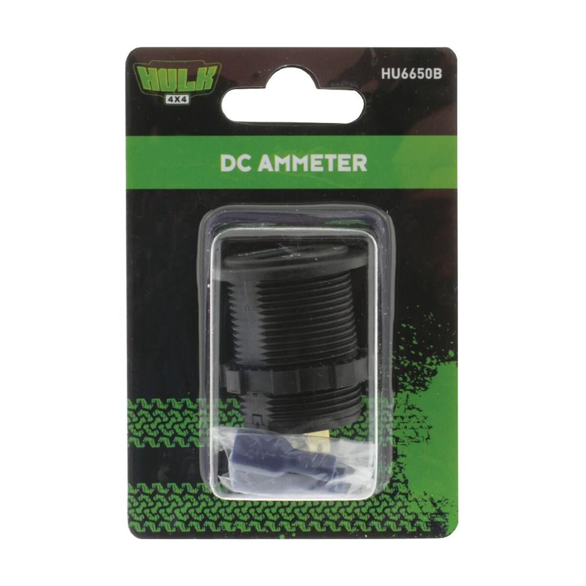 AMMETER 12/24v 0-10a BLUE LED 29mm DIA                       HULK 4x4, , scanz_hi-res