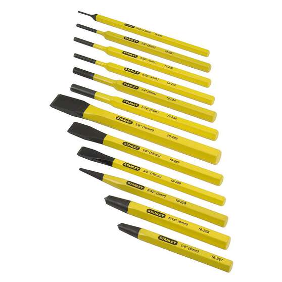 COLD CHISEL & PUNCH SET 12PC, , scanz_hi-res