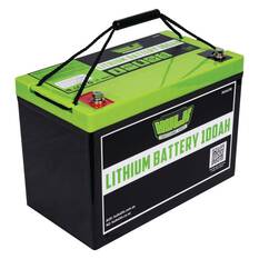 100Ah LITHIUM BATTERY LifePo4 12V 305mm x 168mm x 210mm 11.5kg, , scanz_hi-res