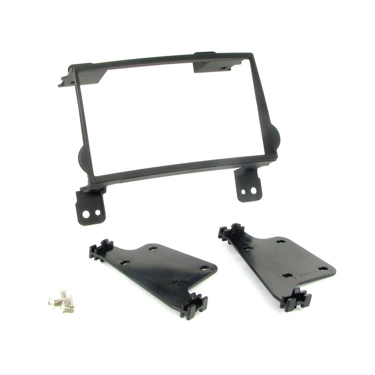 FITTING KIT HYUNDAI H1 & ILOAD DARK GRAY 07-14 DOUBLE DIN, , scanz_hi-res