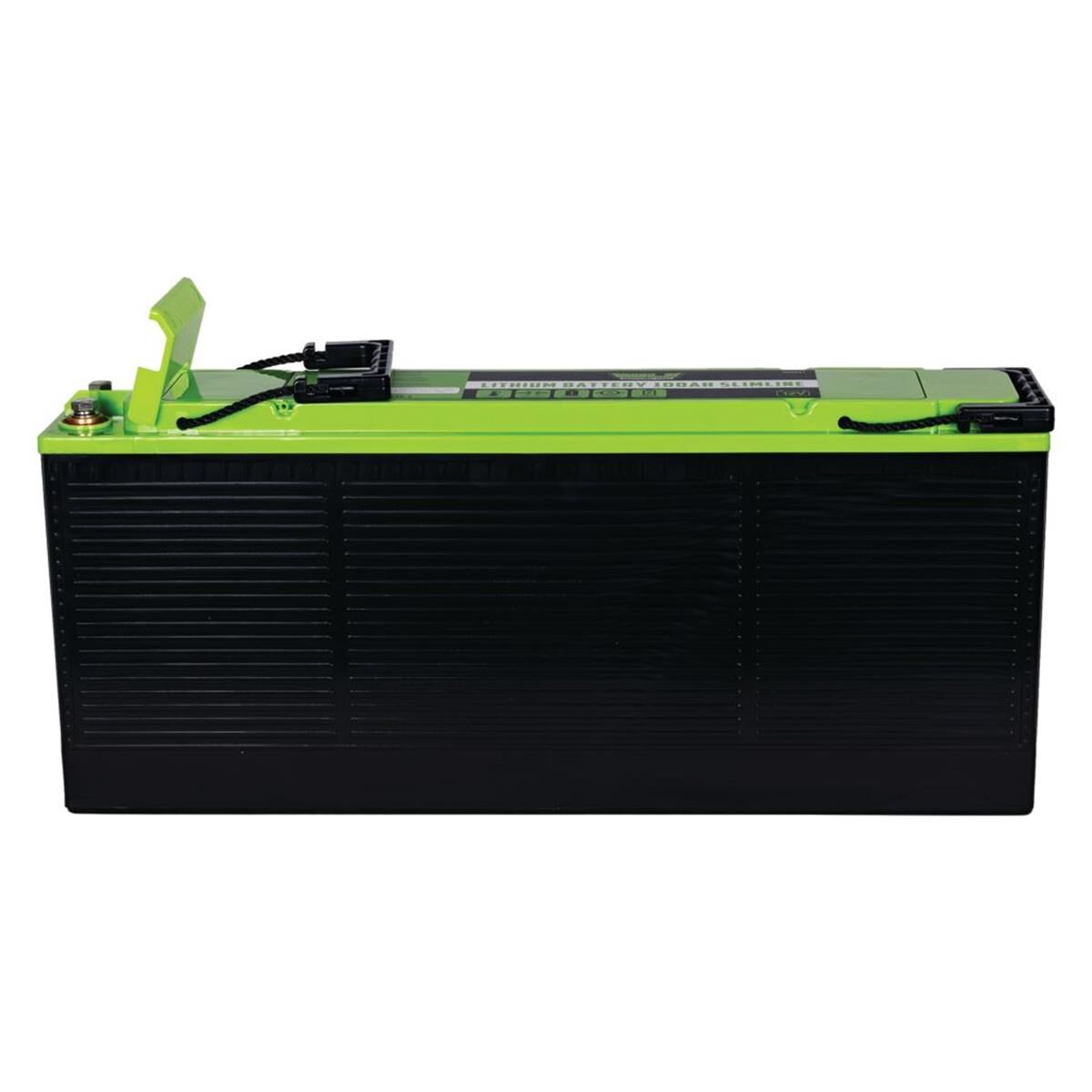 100Ah SLIMLINE LITHIUM BATTERY LifePo4 12V 551mm x 110mm x 240mm 12.5kg, , scanz_hi-res