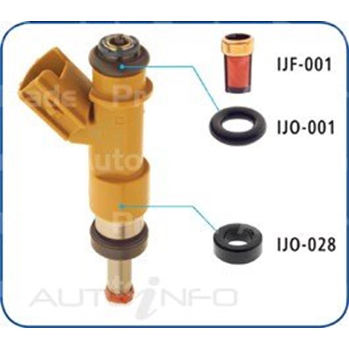 FUEL INJECTOR SERVICE KIT, , scanz_hi-res