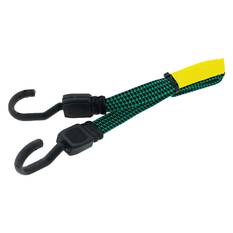 FAT BUNGEE 60CM GREEN 19MM WIDE NON SCRATCH HOOK, , scanz_hi-res