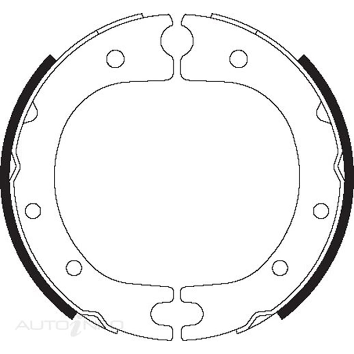 BENDIX BRAKE SHOES, , scanz_hi-res