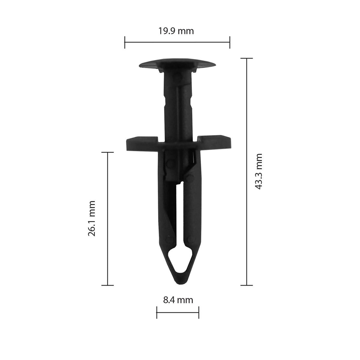 GM - pack of 25 car clips, , scanz_hi-res