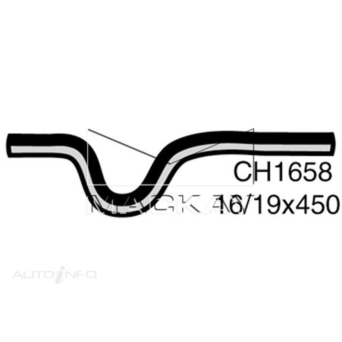 HEATER HOSE  - HOLDEN CAMIRA JE - 2.0L I4  PETROL - AUTO, , scanz_hi-res