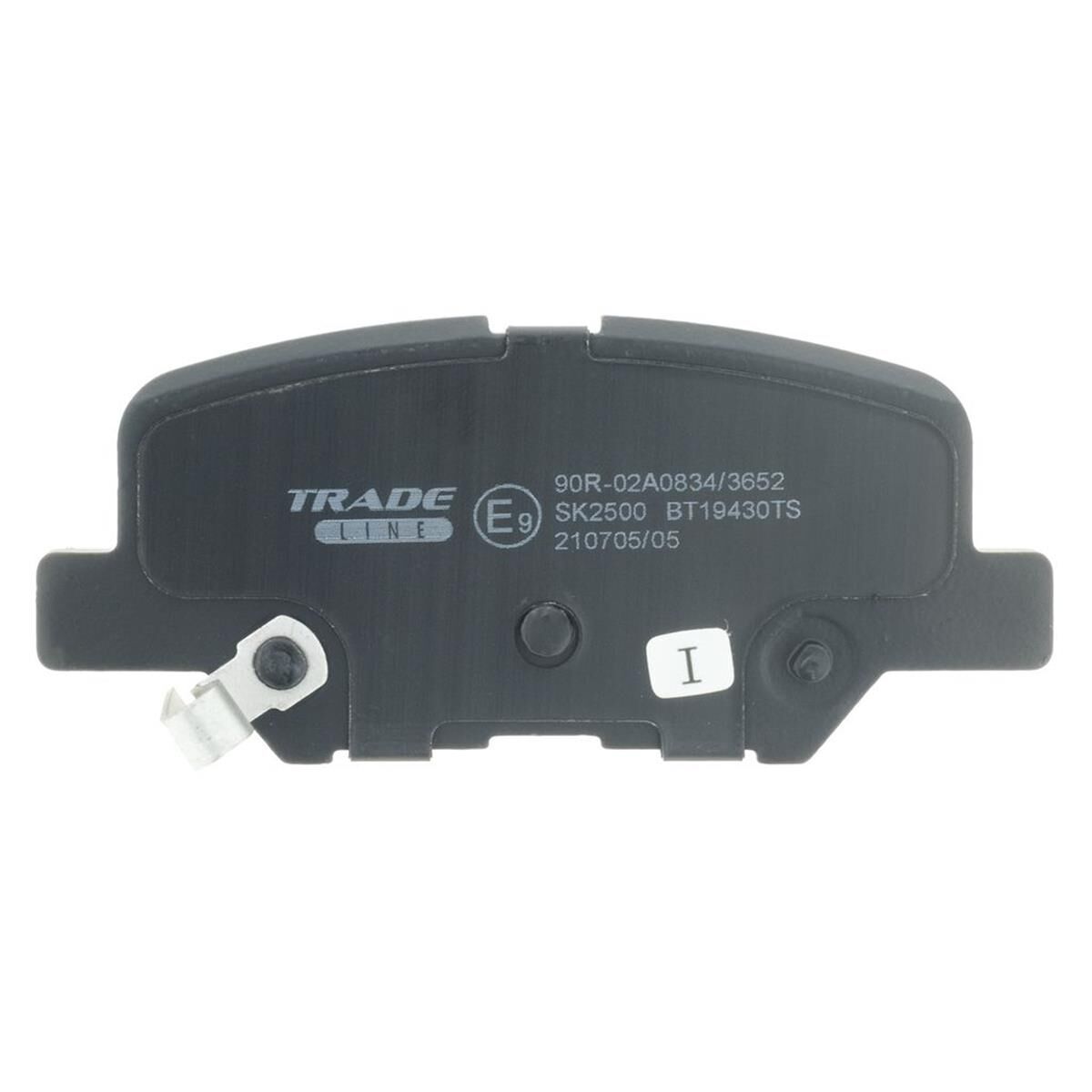 TRADE-LINE BRAKE PAD REAR SET MAZDA6, ATENZA, ASX OUTLANDER PEUGEOT 4008 CITROEN C4 DB2294, , scanz_hi-res