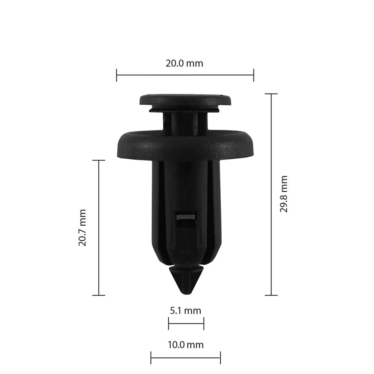 Honda - pack of 25 car clips, , scanz_hi-res