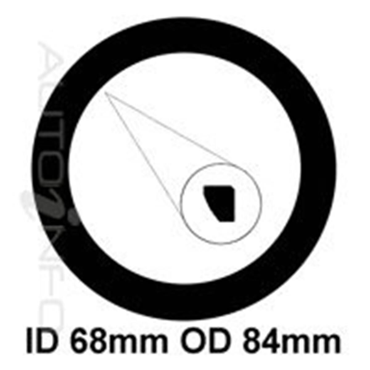 EXHAUST FLANGE GASKET TOYOTA 1KZ-TE, , scanz_hi-res