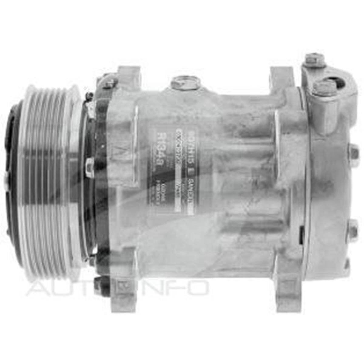 COMP SD7H15 12V 6P 119MM V/PAD, , scanz_hi-res