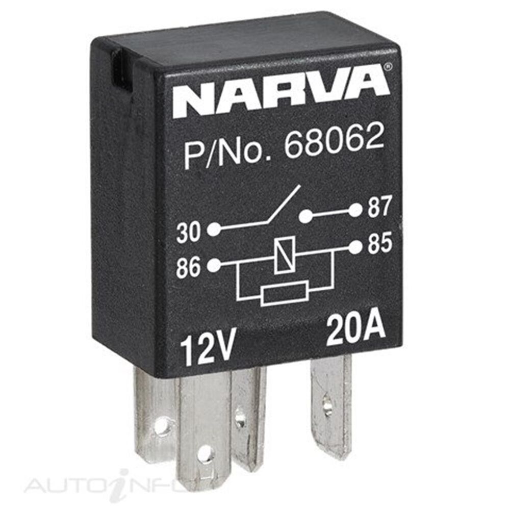 4 Pin Micro Relay - 12V, 20A | Supercheap Auto New Zealand