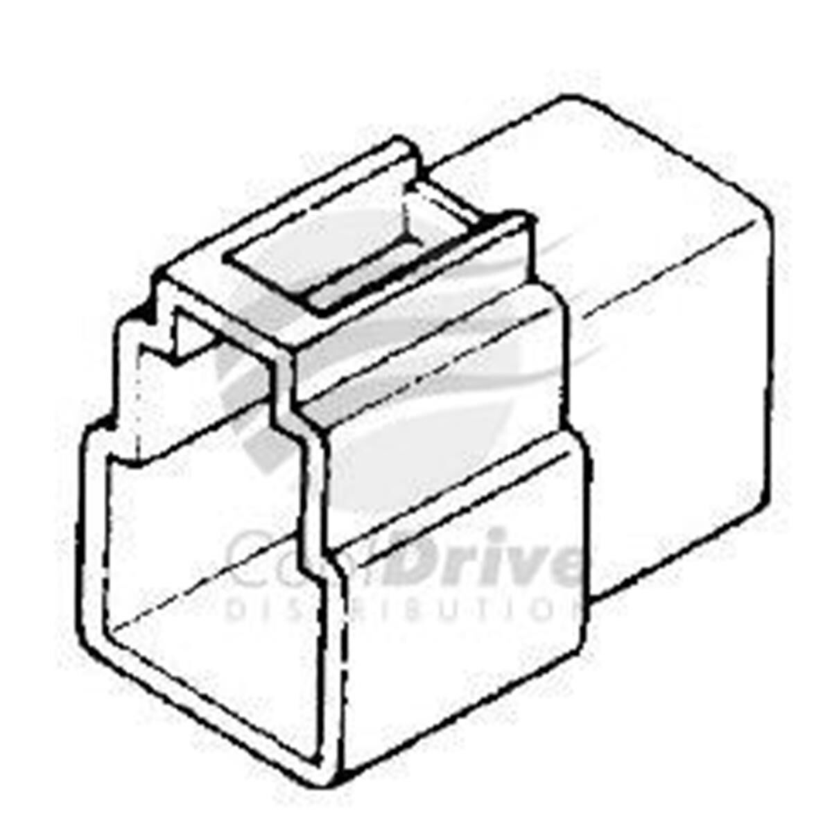 RB-3ASL 3 PIN F/M HOUSING/100, , scanz_hi-res