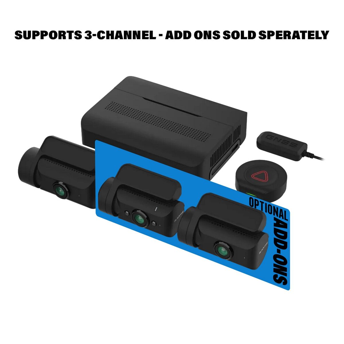 BLACKVUE DR770X-BOX-PRO CAMERA SYSTEM WITH CENTRAL RECORD BOX + FRONT 1080 HD DASHCAM 64 GB, , scanz_hi-res