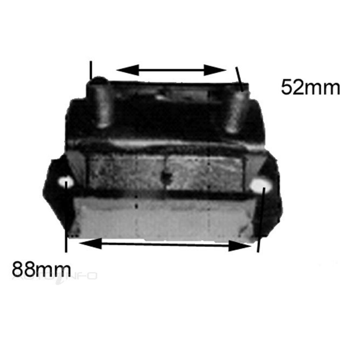 MAZDA B2200-2600 85-09 REAR MOUNT, , scanz_hi-res